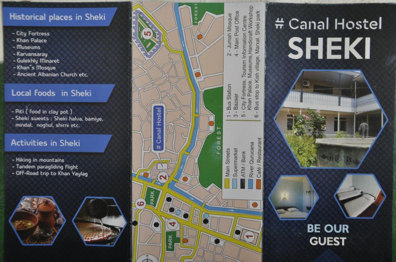 Canal Hostel Şǝki Dış mekan fotoğraf